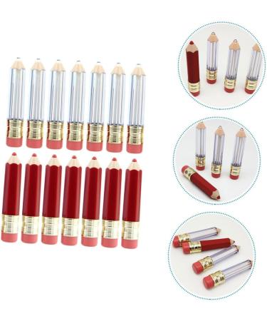  LALADEFIEE 14pcs Empty Lip Gloss Tubes Pencil Shape Reusable Containers For Lip Oil For And Travel - Buy Online on GoSupps.com