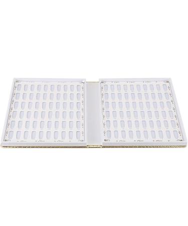 Scalewbin 120 Tips Nail Color Art Display Book Nail Polish Color Chart Color Chart Cute Nail Art Chart for Nail Salon Tool with False Nail Tips - Buy Online on GoSupps.com