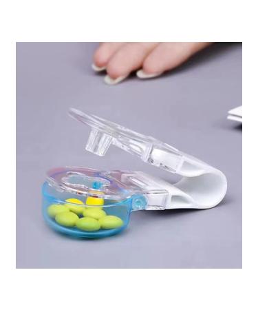 Portable Pill Taker Remover Tablets Pill Popper for Blister Packs an aid to Push Tablets Easily & Quickly from Blister Packs Transparent