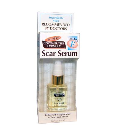 Palmers Cocoa Butter Scar Serum with Vitamin E 1oz - Fades Scars and Hydrates Skin - Buy Online on GoSupps.com