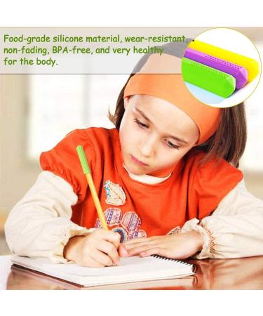 Bite Ring Necklace - LLmz 5 Silicone Chewing Trailers Sensory Teething Pendant for Kids & Adults with Anxiety - Buy Online on GoSupps.com