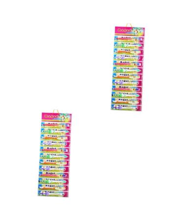 FRCOLOR 24 Pcs Toothbrush Tooth Cleaning Brushes Bristles Cute