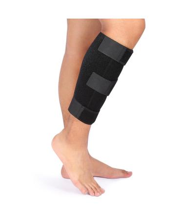Wade bandage adjustable shin rail support for lower legs compression bandage increases blood circulation reduced muscle swelling calf bandage for men and women painli