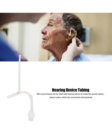 Durable Hearing Aid Hose Replacement - Slimmer 10 Pack for Daily Use - Left Ear Compatible - Buy Online on GoSupps.com