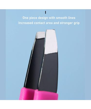 Eyebrow Tweezers - Portable Stainless Steel Trimmer for Precise Plucking & Hair Removal | Perfect for Eyebrow Makeup - Buy Online on GoSupps.com