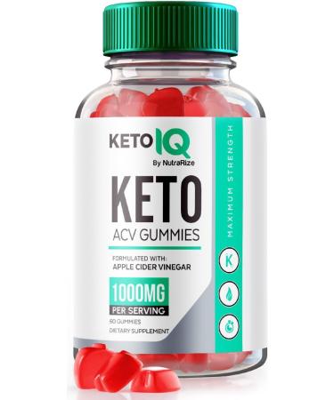Keto IQ ACV Gummies - Advanced Weight Loss & Effective Slimming | Fast Acting Keto Diet Gummies | 60 Gummies Reviews - Buy Online on GoSupps.com
