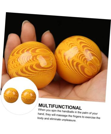 Gleavi 2ST Health Ball - Seeweide Finger Muscle Coach & Body Massage Quartz Baoding Bath Balls | Natural Resin Synthesis & Beeswax Yoga Massage Device - International Shipping Available - Buy Online on GoSupps.com