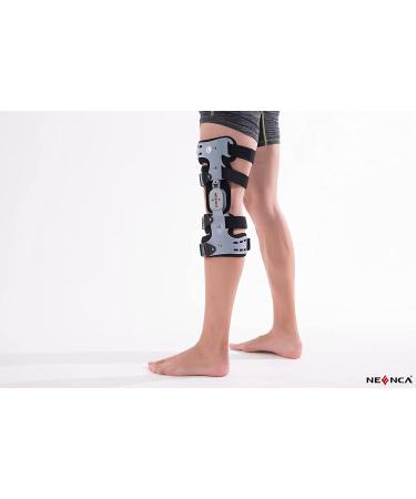 NEENCA Unloader ROM Knee Brace for ACL/MCL/PCL Injury - Adjustable Stabilizer for Meniscus Tear & Arthritis - Right Leg Support - Buy Online on GoSupps.com