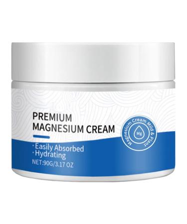 G n rique Sleeping Magnesium Cream 90g Body Moisturizer Lavender Infused Relaxation Formula Soothing Hydration Deep Sleep Support Cream for Neck Shoulders Legs Night Time