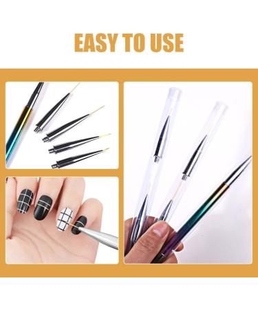 FOMIYES Nail Art Pens Nail Art Tool Set Nail Dotting Tools Nail Dust Brush Nail Drawing Pen Manicure For Nail Design - Buy Online on GoSupps.com