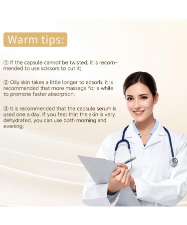 Retinol Collagen Anti-Aging Wrinkle Placenta 48 Capsules Serum,Vitamin C Anti-Wrinkle Aging Placenta Serum 48 Capsules,VC For Morning+VA For Evening - Buy Online on GoSupps.com