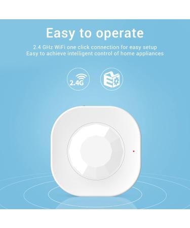 Smart Motion Sensor Square Infrared Power Supply Wifi App Mobile Phone with Graffiti for Alarm 2.4Ghz Pool Alarms - Buy Online on GoSupps.com