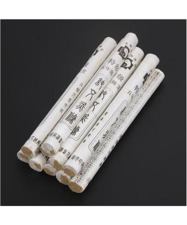 Moxibustion Stick 10 Pieces - 18x200mm Moxa Roll for Pain Relief | Pure Moxa Sticks for Traditional Healing - Buy Online on GoSupps.com