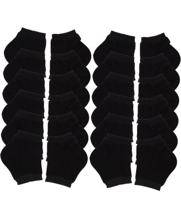 DOITOOL 30 Pairs Silicone Heel Socks Moisturizing Sock Socks for Cracked Feet Dry Feet Socks Washable Foot Sleeve Moisture Socks for Dry Feet Elastic Heel Socks High Heels Replaceable - Buy Online on GoSupps.com