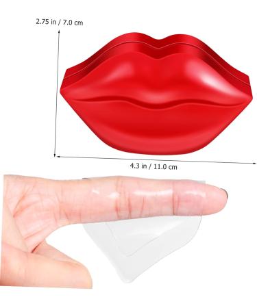 SOLUSTRE 2 Boxes Lip Moisturizing Lip Pads Hydrating Lip Plumper Gel Lip Collagen Grooming Tool Laniege Collagen Lip Pads Lip Care Gel Care Products Glycerin Lips - Buy Online on GoSupps.com