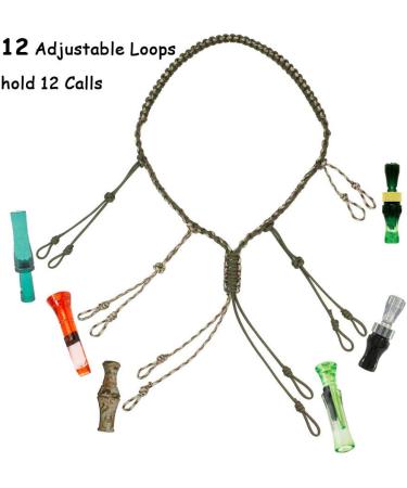 Duck Call Lanyard with Adjustable Loops - Outdoor Predator Gear for Waterfowl Hunting - Buy Online on GoSupps.com