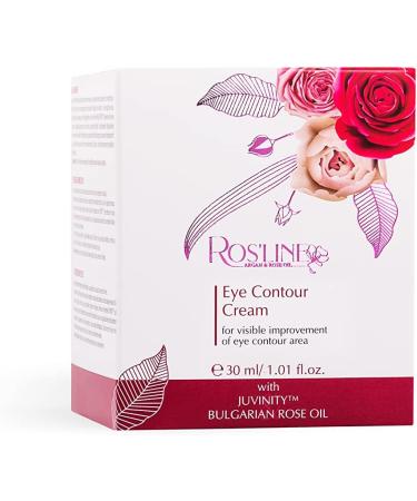 Ros'Line eye contour cream 30ml with Bulgarian rose oil - Buy Online on GoSupps.com