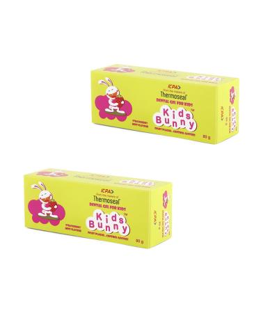 ICPAA Kids Bunny Toothpaste for Kids (Pack of 2) Freshness Longlasting 160 gm (80gm x 2)