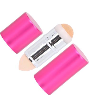 Oil absorbing roller for face cleaning volcanic stone mini oil absorbing roller for skin care makeup facial massage(Oil absorbing roller rose red) - Buy Online on GoSupps.com