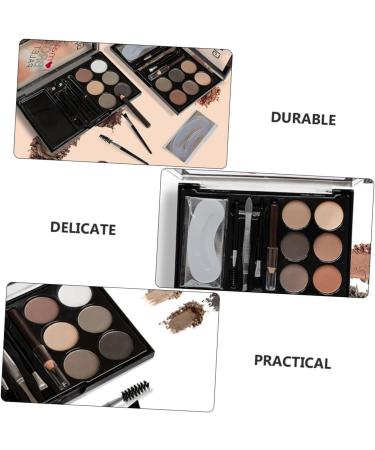 BIUDECO 1 Set Eyebrow Beautify Makeup Tools Natural Eyebrow Powder Eyebrows Makeup Accessory - Buy Online on GoSupps.com