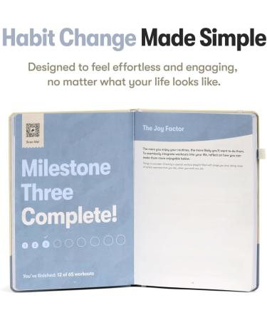 Habit Nest The Weightlifting Transformation Gym Buddy Journal - Gray - Buy Online on GoSupps.com