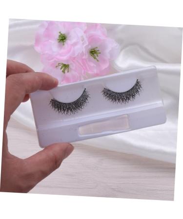 FOMIYES Cross Fake Lashes Cross False Eyelash Women Fake Eyelash Shiny Eyelashes Long Thick Eyelashes Glitter Powder Fake Eyelashes Makeup Dense - Buy Online on GoSupps.com