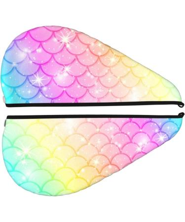 Fish Scale Coral Velvet Quick Dry Hair Cap for Women | Anti-Frizz Turban for Long Thick Hair | Strong Water Absorption Bath & Shower Towel - Buy Online on GoSupps.com