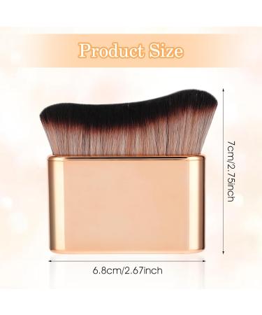 Self Tanner Brush Body Makeup Brush for Flawless Leg Makeup Sunscreen Brush Applicator- Kabuki Brush for Body Foundation Brush Makeup Brush for Face(Rose Gold) - Buy Online on GoSupps.com