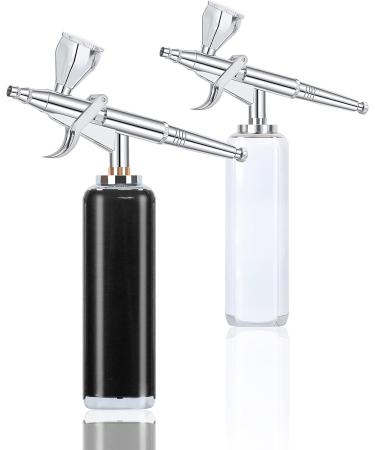 I-BEAUTEE 27PSI Wireless Portable Airbrush Kit | Rechargeable Cordless Mini Airbrush for Barber, Painting, Nail Art, Makeup & Tattoo - Black - Buy Online on GoSupps.com