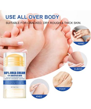 Cr me pour les Pieds Secs et Fissur s 40g Cr me Pieds R paratrice Hydratante Hydratante et Nourrissante Soin R parateur Anti-Fissures pour Pieds Tr s Secs et Ab m s avec Aloe Vera - Buy Online on GoSupps.com