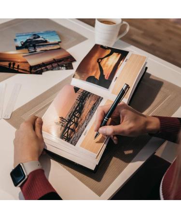 Linen Photo Album for 6x4 Photos - Sturdy, Long Lasting & Easy to Use | 100 Slip in Picture Pockets | Book Bound Fotoalbum with Extra Space for Notes | Soft Pink | Gift for Family & Friends - Buy Online on GoSupps.com