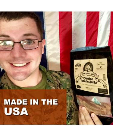 Brown Sugar Bacon Jerky - Sweet & Savory Candied Bacon Snack - Buy Online on GoSupps.com