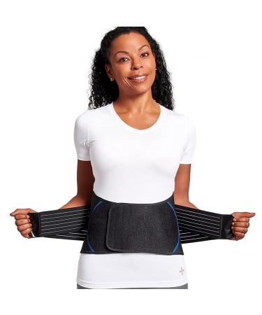 Tommie Copper Pro-Grade Adjustable Back Brace - Unisex - Black - L/XL - Buy Online on GoSupps.com