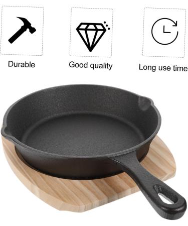 Frying Pan Japanese Frying Pot Outdoor Cooker Breakfast Griddle BBQ Grill Pan Iron Skillet Frying Pan Cooking Utensils Pan Camping Pots Mini Pan Japan (Color : 14cm Size : 24X15.5X3CM) 24X15.5X3CM 14cm - Buy Online on GoSupps.com