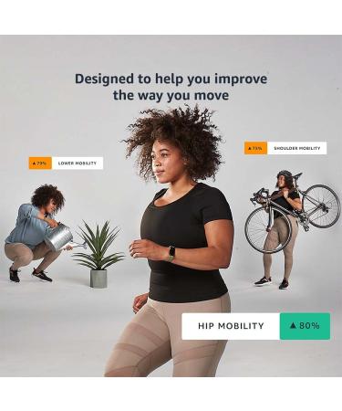 Amazon Halo View Fitness Tracker | Color Display for Heart Rate, Activity, Sleep Tracking | Active Black Medium/Large Sport Band - Buy Online on GoSupps.com