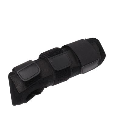 Yosoo Wrist Support Brace for Pain Relief - Breathable Elastic Hand Wraps & Straps for Arthritis Recovery (Left Hand Black - Buy Online on GoSupps.com