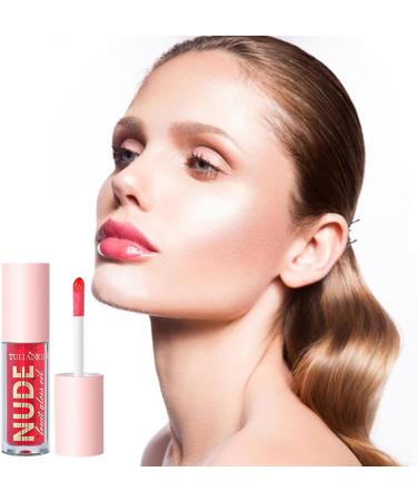  JPSDOWS Colored lip oil fruity lip gloss stick - moisturizing oil for dry lips lipstick for women glossy stick for a natural look and - Buy Online on GoSupps.com