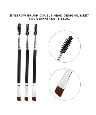 4-Piece Eyelash Brush Set - Double Ibex Brushes & Eyebrow Comb for Perfect Eyelash Extensions & Brow Stain - Buy Online on GoSupps.com