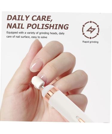 Housoutil 1 Set Nail Polisher Pedicure Kit Motor Kit Nail Gel Polish Kit Portable Nail Drill Manicure Tools Professional Drill for Nails Nail Kits Plastic Cordless White Nail File - Buy Online on GoSupps.com
