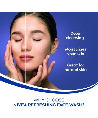  NIVEA Nivea Refreshing Facial Cleanser 150 ml - India (shipped from India) - Buy Online on GoSupps.com