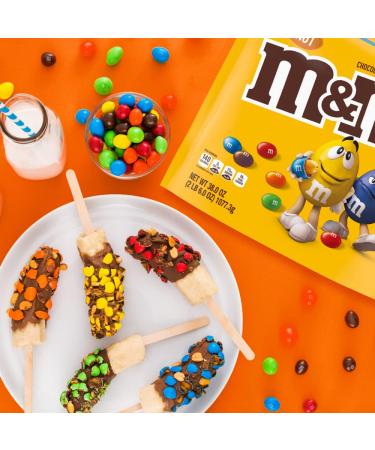 M&M'S Peanut Chocolate Candy 38oz Party Size Bag - Yellow - Buy Online on GoSupps.com