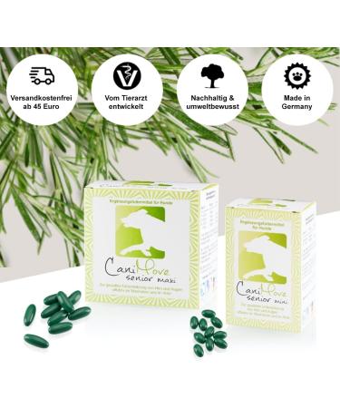 Canimove Senior Mini - 100 Capsules | Veterinary Supplement for Eye & Brain Health | Buy Internationally - Buy Online on GoSupps.com