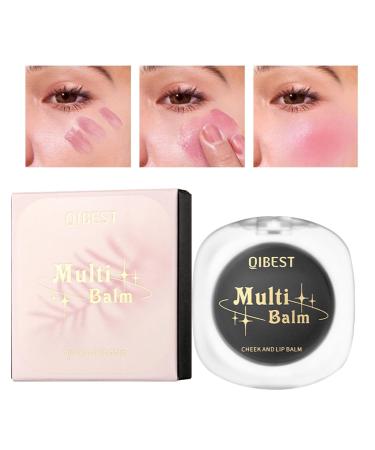 Color Changing Blush - Portable Black Cheek Blush Non-Greasy Cheek and Lip Blush Tint Long-Lasting Temperature Changing Blush for Beautifying