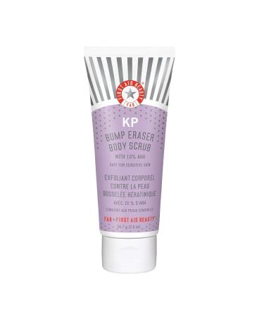 First Aid Beauty KP Bump Eraser Body Scrub Exfoliant for Keratosis Pilaris with 10% AHA 2 oz. 2 Ounce (Pack of 1)
