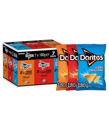 Walkers Doritos Variety Box 7 x 180g
