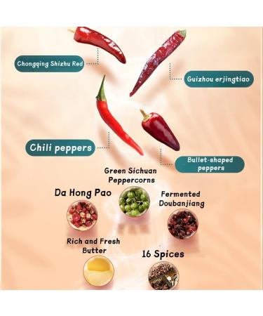 DAMAICHUHAI Hot Pot Soup Base Hot Pot Base Chengdu Butter Base Spicy Beyond Belief 360 g / 12.6oz. - Buy Online on GoSupps.com