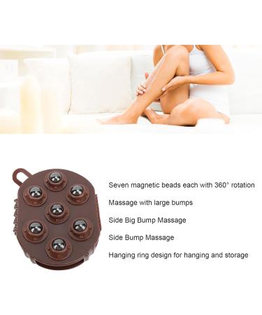 Manual Magnetic Beads Gloves Massager Handheld Roller Guasha Massager with Magnetic Beads 360 Degree Rotating Multifunctional Manual Massager - Buy Online on GoSupps.com