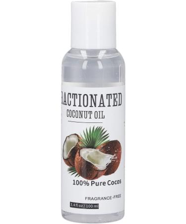 Coconut Oil Moisturizing Coconut Oil Hair Care Coconut Coconut Oil Nourishing Moisturizing Multifunctional Odorless Liquid Coconut Oil for Skin Hair 100ml - Buy Online on GoSupps.com