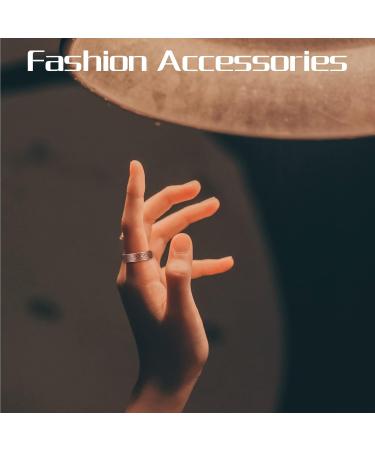 Jadive Magnetic Copper Ring - Adjustable Pure Copper Ring for Men & Women | Strong Magnet Finger Ring - Perfect Gift for Mother Wife Daughter on Women's Day & Birthdays - Buy Online on GoSupps.com