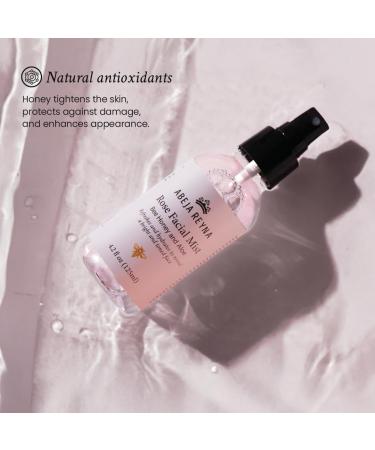 ABEJA REYNA Rose Facial Mist with Organic Honey & Aloe Vera 125ml. - Buy Online on GoSupps.com